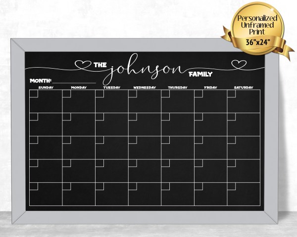 personalized calendar product image