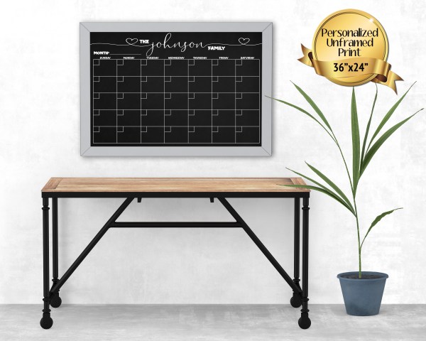 personalized calendar product image