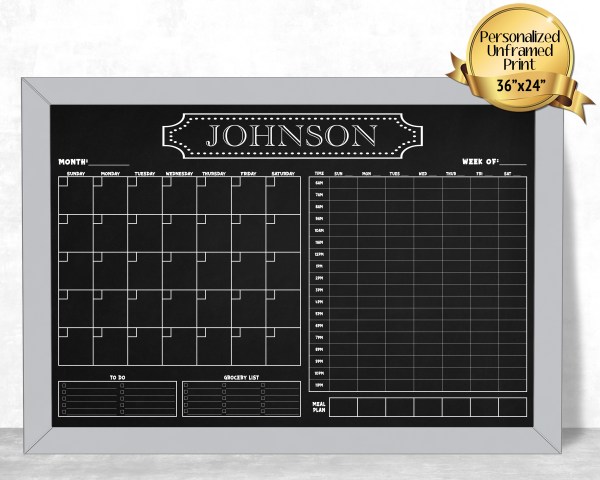 personalized calendar product image