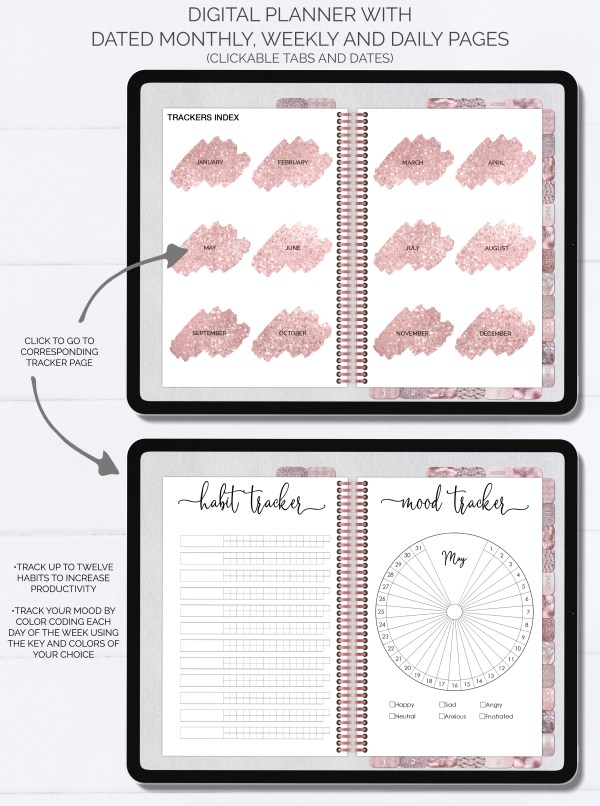 yearly digital planner