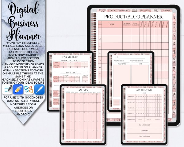 digital business planner